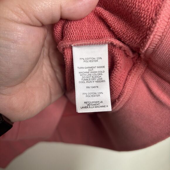 Vineyard Vines Fashion Knits Core Blank Mens Sweatshirt Crew Neck Salmon X-Large - Picture 4 of 8